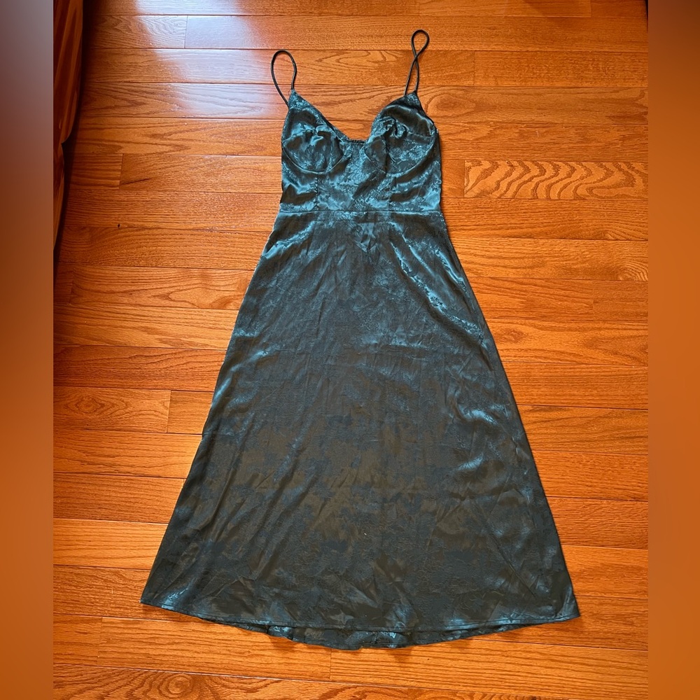 Cider Emerald Green Dress